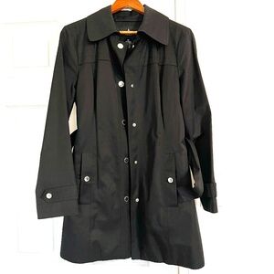 Black lined coat